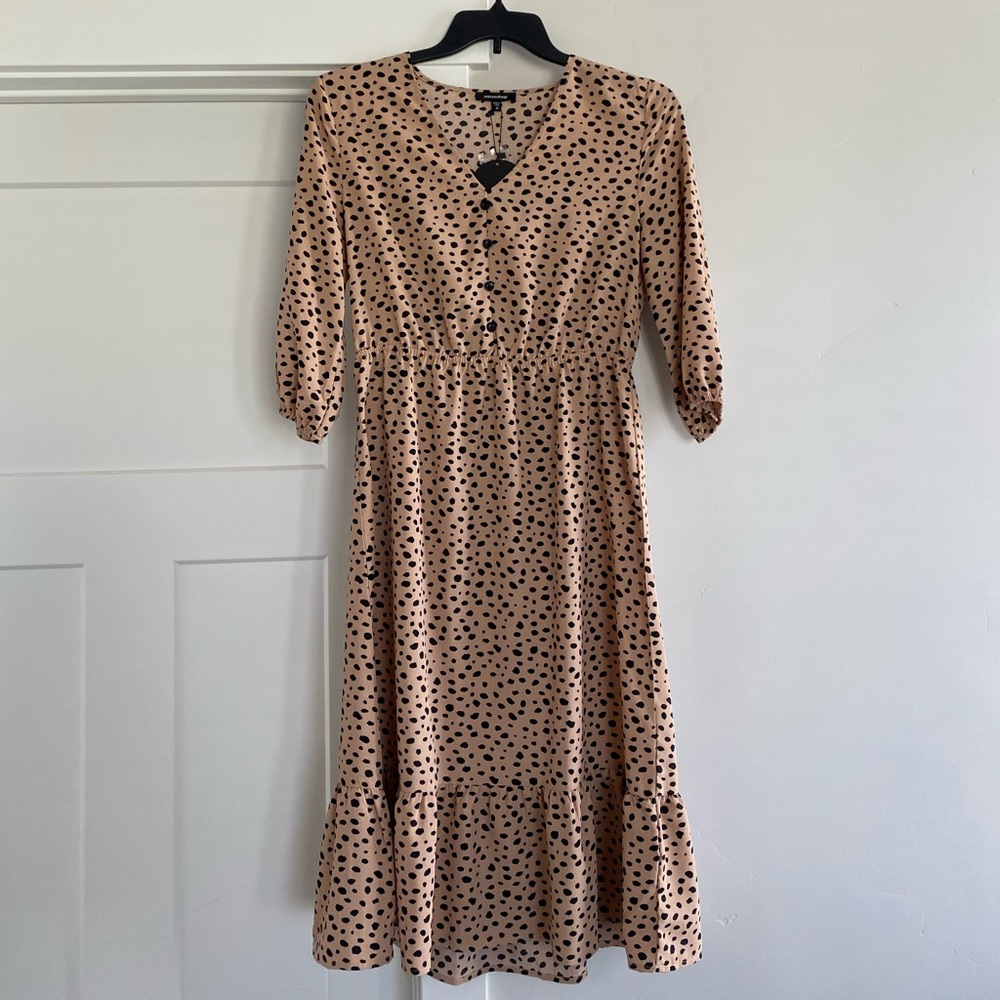 Shop Zoco Leopard Print Dress